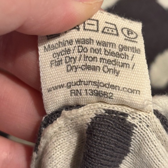 Gudrun Sjoden Organic Cotton Marisol Tunic Dress Medium Sustainable Lagenlook - Picture 8 of 8